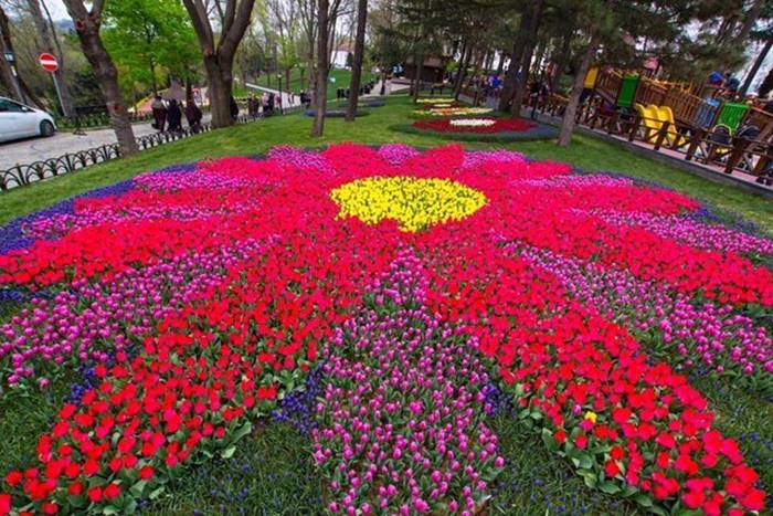 حديقة الزهور باسطنبول